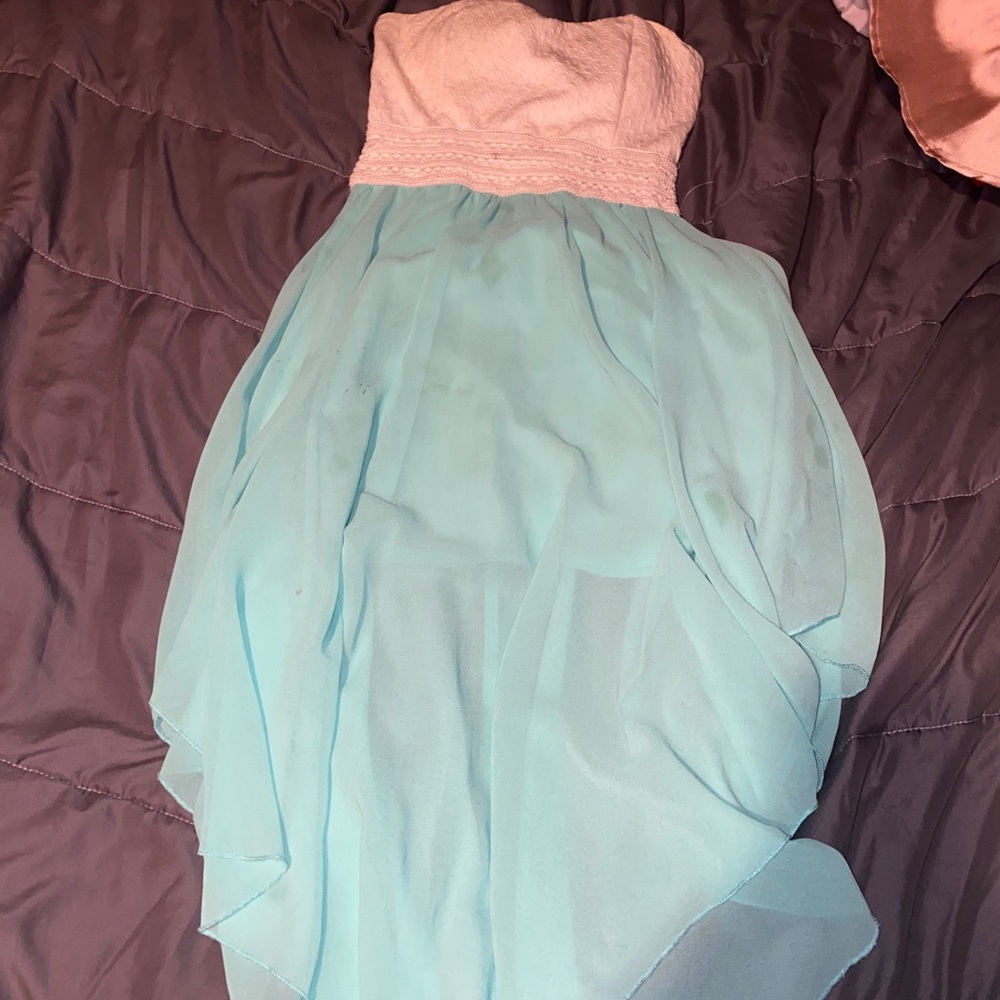 strapless dress